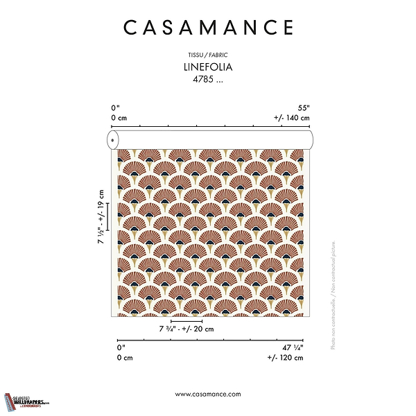 Linefolia stof-Casamance-Selected-Wallpapers-Interiors