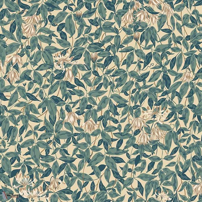 Linnea behang-Sandberg-Blue-Rol-Selected Wallpapers-Interiors