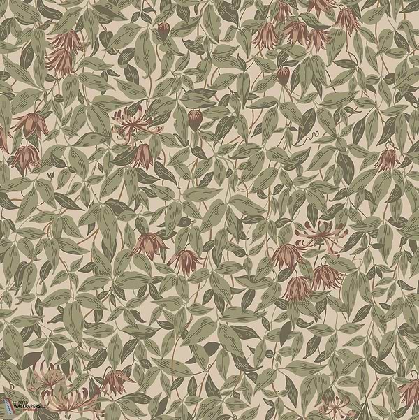 Linnea behang-Sandberg-Burgundy-Rol-Selected Wallpapers-Interiors