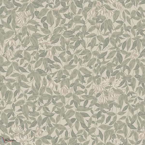 Linnea behang-Sandberg-Garden green-Rol-Selected Wallpapers-Interiors