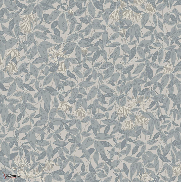 Linnea behang-Sandberg-Misty blue-Rol-Selected Wallpapers-Interiors