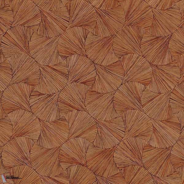 Lombok-Casamance-wallpaper-behang-Tapete-wallpaper-Terre de Sienne-Rol-Selected Wallpapers