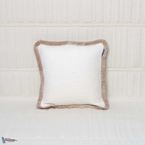Louni kussen-Pierre Frey-Meringue-50 x 50 cm-Selected-Wallpapers-Interiors