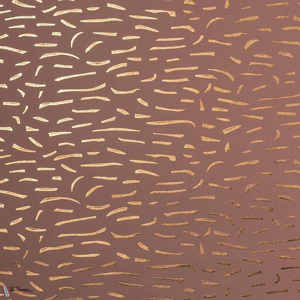 Luméis behang-Casamance-Sienne brulé cuivré-Meter (M1)-Selected Wallpapers-Interiors