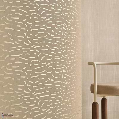 Luméis behang-Casamance-Selected Wallpapers-Interiors