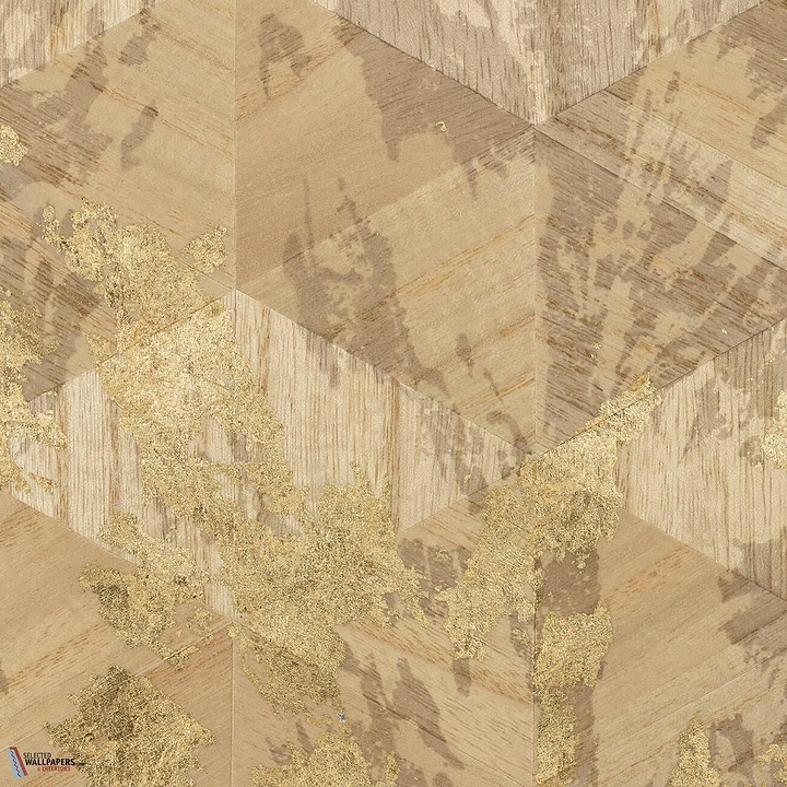 Lupin Sauvage behang-CMO Paris-Blond-Paneel-Selected Wallpapers-Interiors