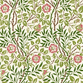 Sweet Briar behang-behang-Morris & Co-Boughs/Rose-Rol-Selected Wallpapers & Interiors