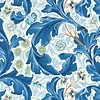 Leicester behang-behang-Morris & Co-Paradise Blue-Rol-Selected Wallpapers & Interiors