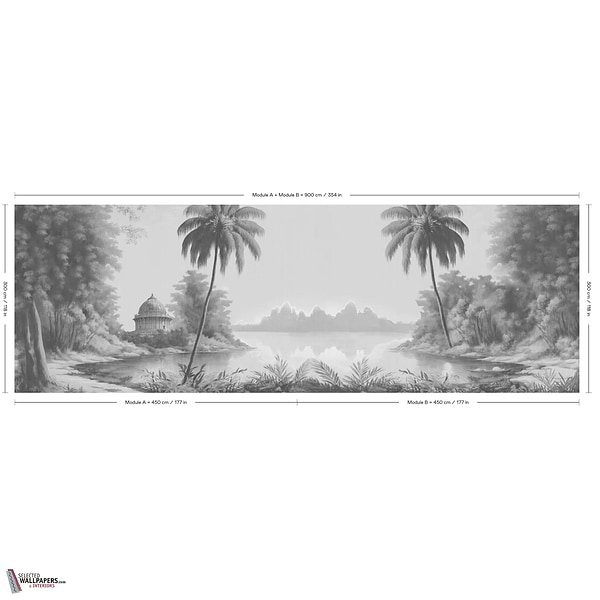 Madrigale behang-Glamora-Selected Wallpapers-Interiors