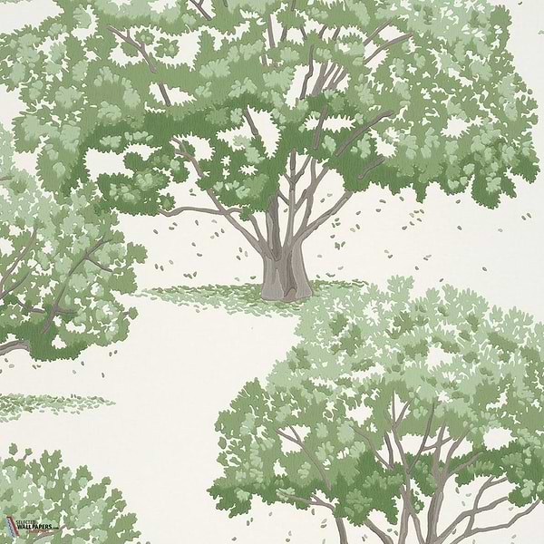 Magnolia Blossom wallpaper-Little Greene-Hopper-Roll-Selected Wallpapers-Interiors