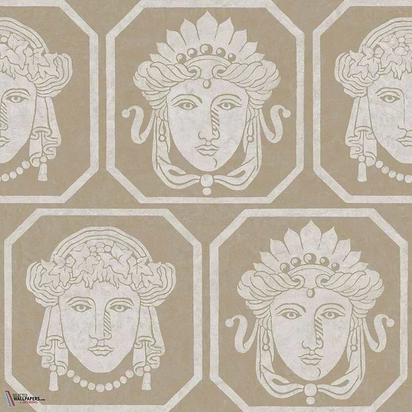 Maiorum behang-Coordonne-Sand-Non Woven-Rol-Selected Wallpapers-Interiors