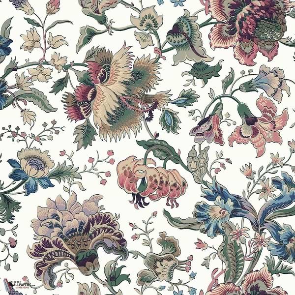 Majorelle behang-House of Hackney-wallpaper-tapete-Ecru-200 cm-Selected-Wallpapers-Interiors