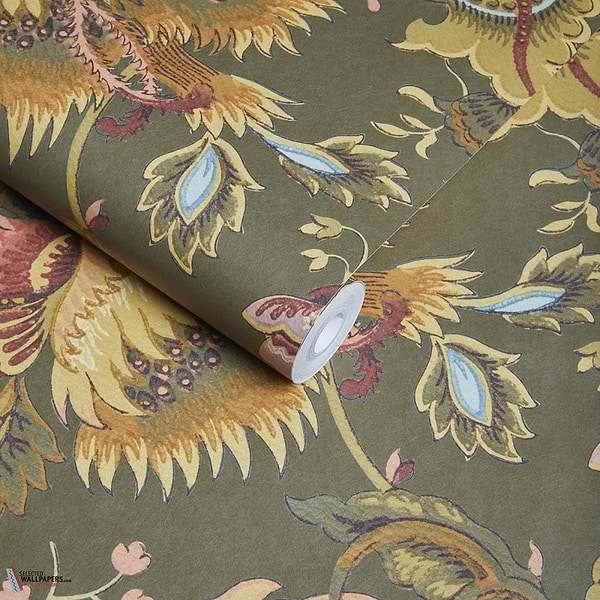 Majorelle behang-House of Hackney-wallpaper-tapete-Selected-Wallpapers-Interiors