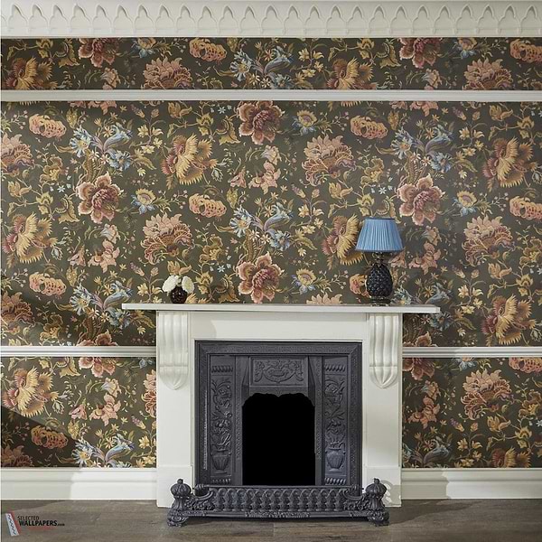Majorelle behang-House of Hackney-wallpaper-tapete-Selected-Wallpapers-Interiors