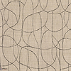 Mandala stof-Casamance-Anthracite-Meter (M1)-Selected Wallpapers-Interiors