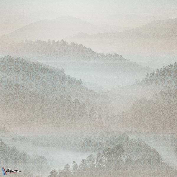 Mandragola-Tecnografica-wallpaper-behang-Tapete-wallpaper-Foggy Pink-Fabric Vinyl-Selected Wallpapers