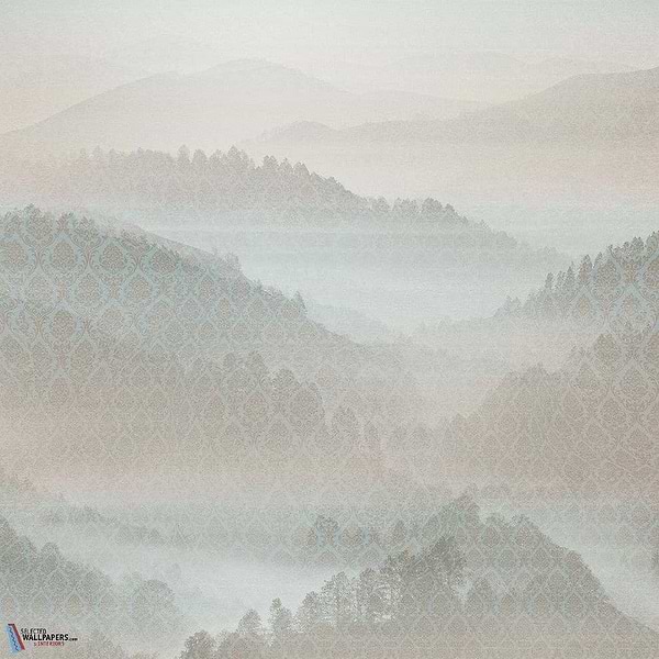 Mandragola-Tecnografica-wallpaper-behang-Tapete-wallpaper-Foggy Pink-Fabric Vinyl-Selected Wallpapers