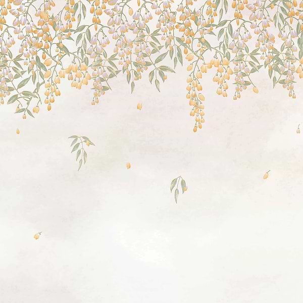 Manuela-Behang-Tapete-Coordonne-Vanilla/Curcuma-Linnen-A00323-Selected Wallpapers