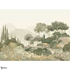 Maquis Corse behang-Casamance-wallpaper-tapete-Kaki/Poudre-Set-Selected-Wallpapers-Interiors