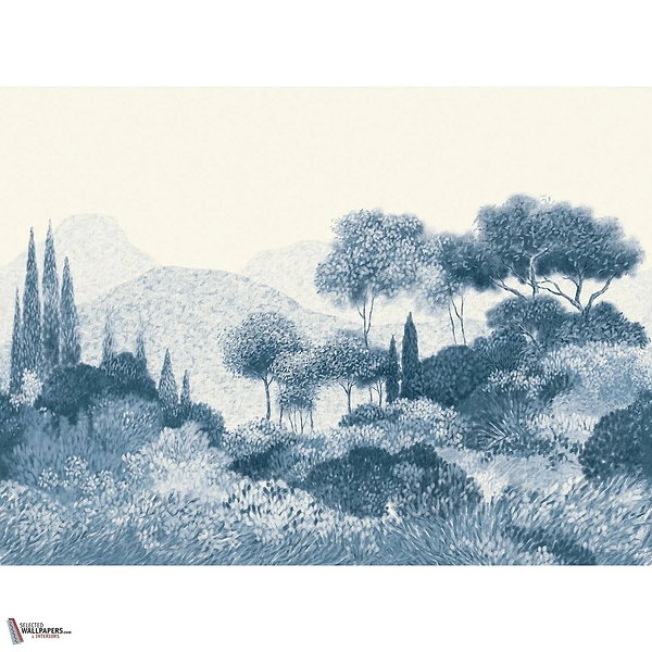 Maquis Corse behang-Casamance-wallpaper-tapete-Marine-Set-Selected-Wallpapers-Interiors