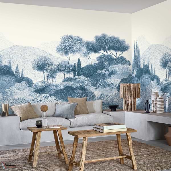 Maquis Corse behang-Casamance-wallpaper-tapete-Selected-Wallpapers-Interiors