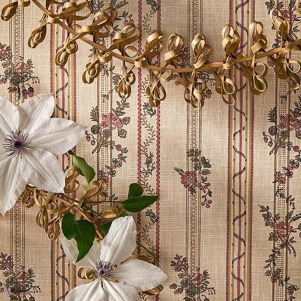 Mariefred behang-Pierre Frey-Selected Wallpapers-Interiors