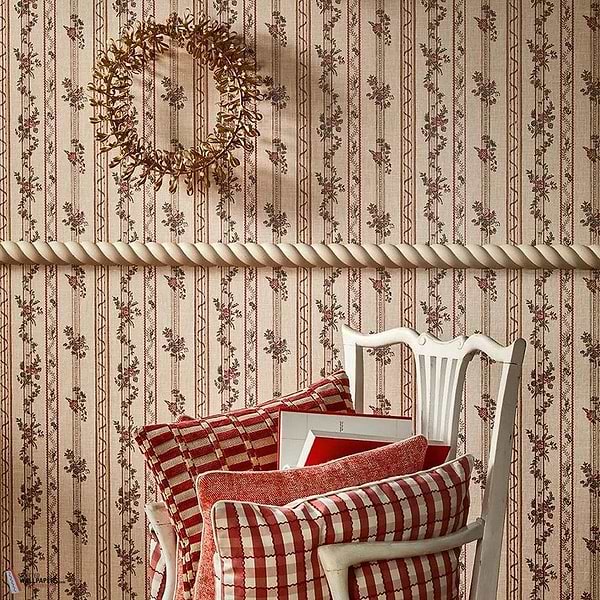 Mariefred behang-Pierre Frey-Selected Wallpapers-Interiors