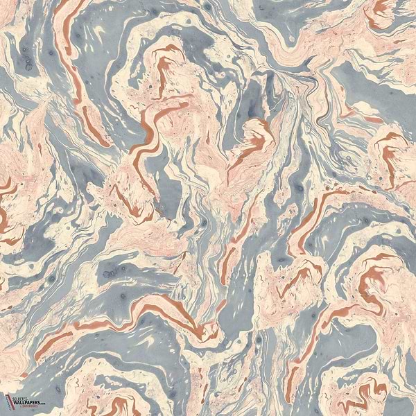 Marmorea behang-Coordonne-Aqua-Non Woven-Rol-Selected Wallpapers-Interiors