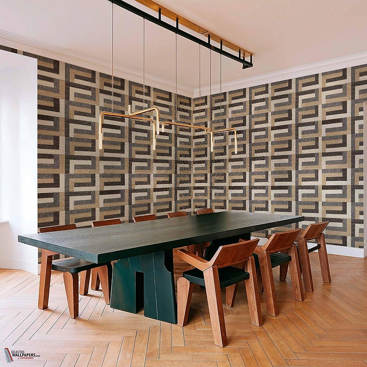 Mashrabiya behang-Coordonne-Selected Wallpapers-Interiors