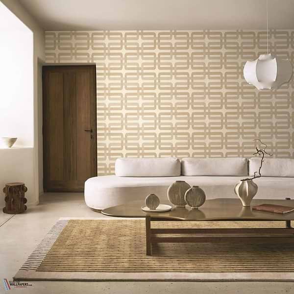 Matjara behang-Casamance-Selected Wallpapers-Interiors