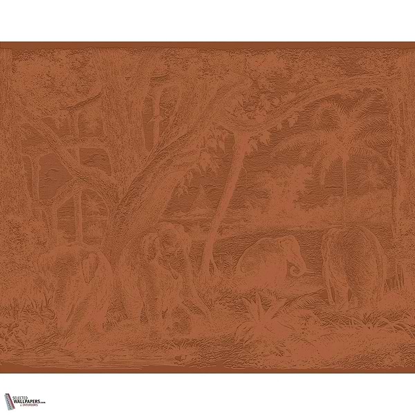 Maximus behang-Casamance-wallpaper-tapete-Terracotta-Set-Selected-Wallpapers-Interiors