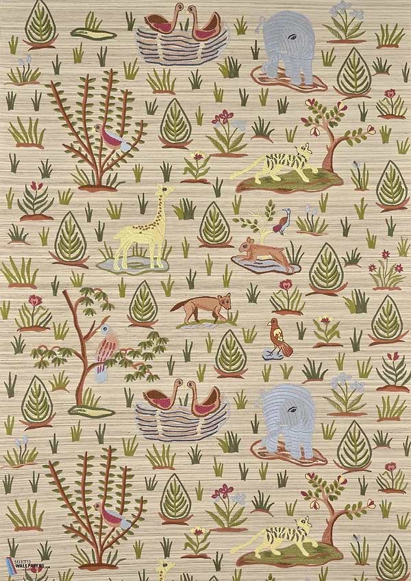 Maya-Pierre Frey-wallpaper-behang-Tapete-wallpaper-Tropica-Rol-Selected Wallpapers