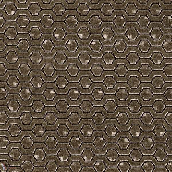 Mayfair stof-Casamance-Taupe-Meter (M1)-Selected Wallpapers-Interiors