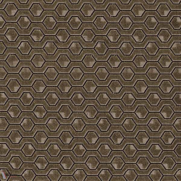 Mayfair stof-Casamance-Taupe-Meter (M1)-Selected Wallpapers-Interiors