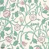 May's Tulip wallpaper-Little Greene-Linen Wash-Roll-Selected Wallpapers-Interiors