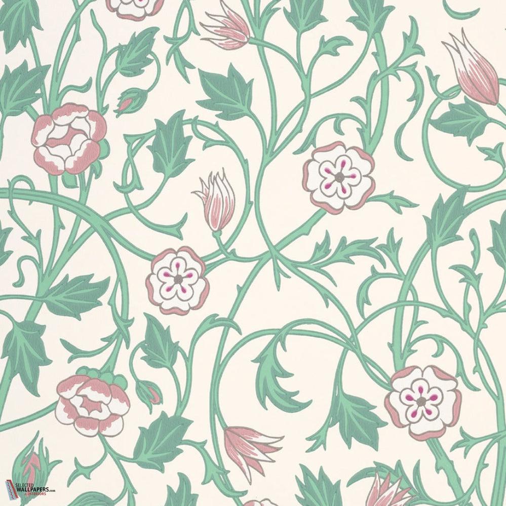 May's Tulip wallpaper-Little Greene-Linen Wash-Roll-Selected Wallpapers-Interiors