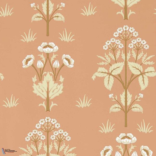 Meadow Sweet behang-behang-Morris & Co-Blush-Rol-Selected Wallpapers &amp; Interiors