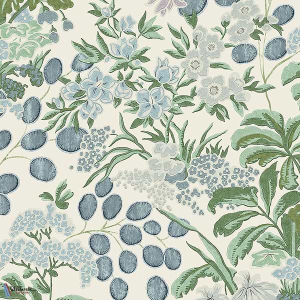 Meadow-Thibaut-Lavender and Blue-Rol-Selected-Wallpapers-Interiors