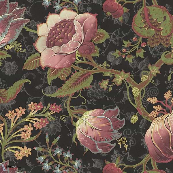 Meliora behang-House of Hackney-wallpaper-tapete-Noir-200 cm-Selected-Wallpapers-Interiors