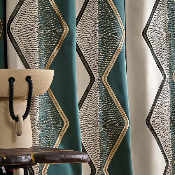 Mesa stof-Casamance-Selected Wallpapers-Interiors