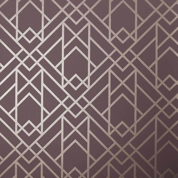 Metro Tapete in Cassis van 1838 wallcoverings