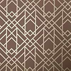 Metro wallpaper in Amber van 1838 wallcoverings