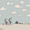 Mickey In The Clouds-behang-Tapete-Sanderson-Sea Salt-Rol-217292-Selected Wallpapers