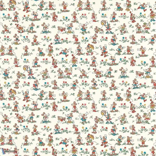 Mickey & Minnie-behang-Tapete-Sanderson-Allsorts-Rol-217263-Selected Wallpapers