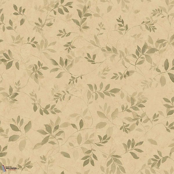 Mila wallpaper-Sandberg-Olive Green-Roll-Selected Wallpapers-Interiors