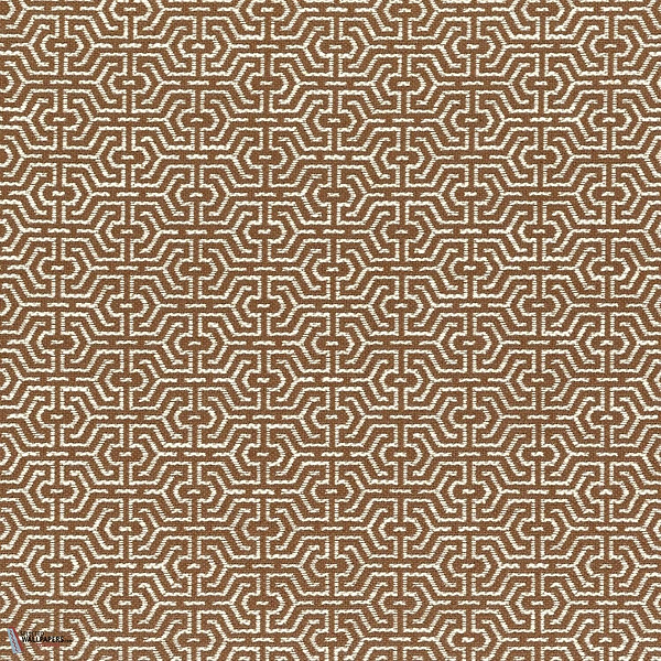 Milan stof-Casamance-Cognac-Meter (M1)-Selected Wallpapers-Interiors