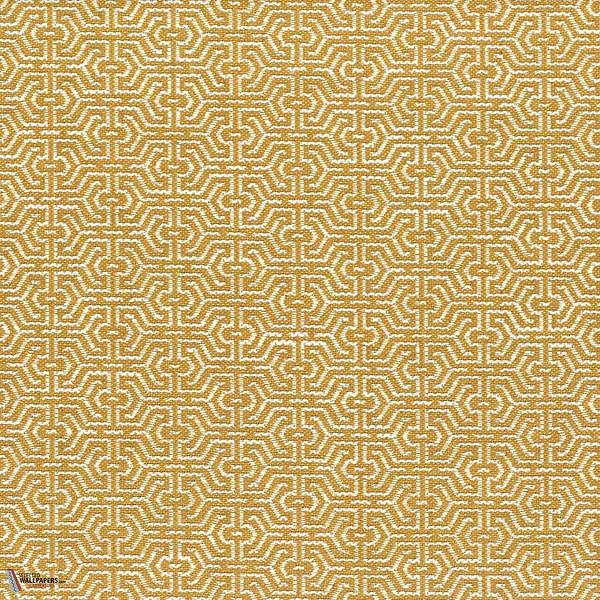 Milan stof-Casamance-Ocre-Meter (M1)-Selected Wallpapers-Interiors