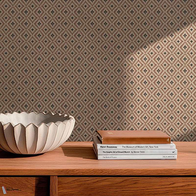 Mimbre wallpaper-Coordonne-Selected Wallpapers-Interiors