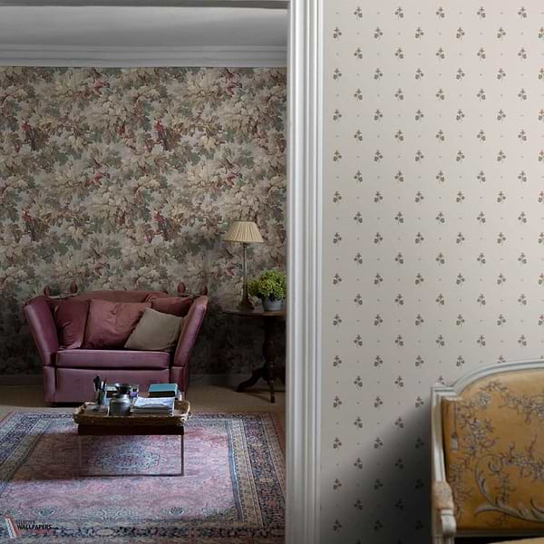 Mimi wallpaper-Sandberg-Selected Wallpapers-Interiors