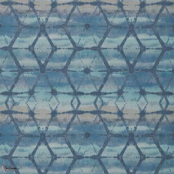 Mineral behang-1838 wallcoverings-Agate blue-Rol-Selected Wallpapers-Interiors